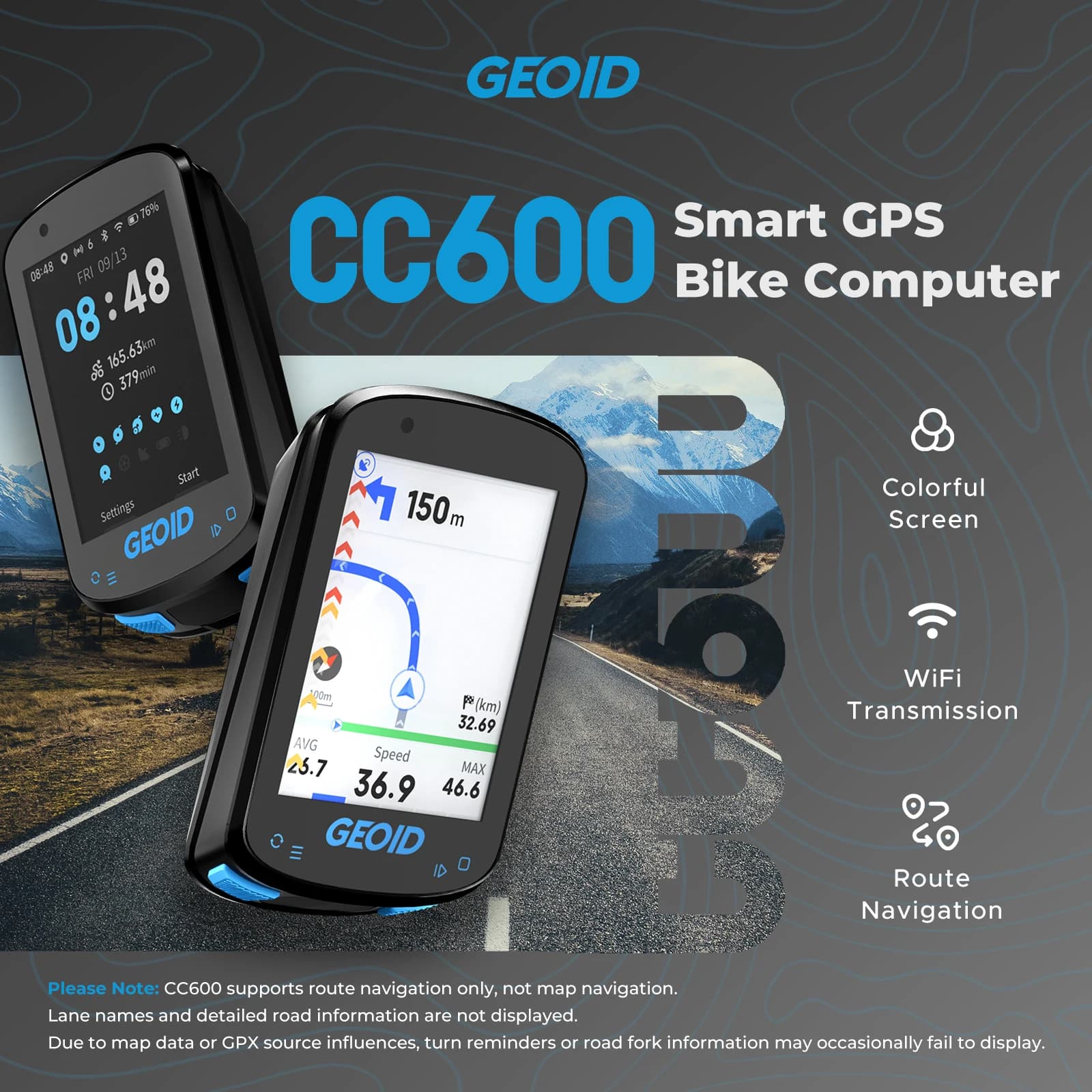 Komputer rowerowy GEOID CC600