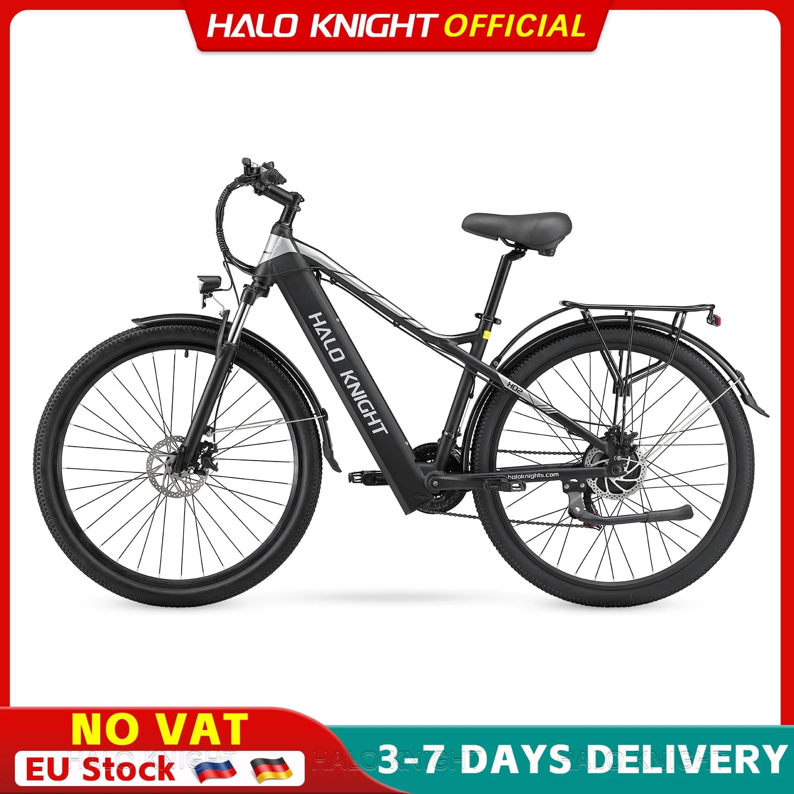 Rower elektryczny HALO KNIGHT H02 29" 750W 50KM/H