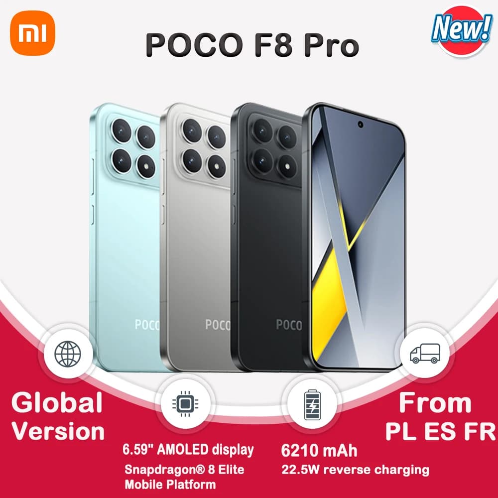 Xiaomi POCO F8 Pro 12 + 256 GB (ładowarka w zestawie)