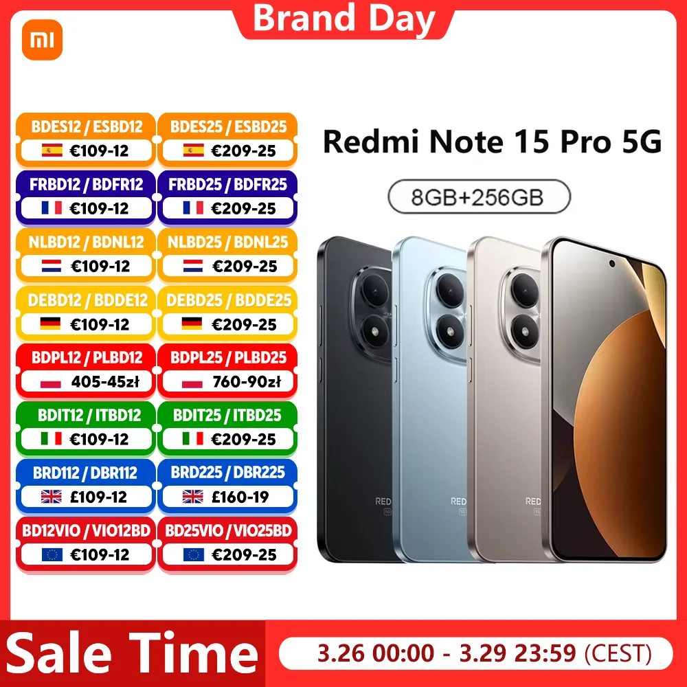 Xiaomi Redmi Note 15 Pro 8/256GB
